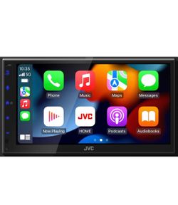 JVC KW-M690BW 6.8" Capacitive Touchscreen Car Stereo – Wireless Apple CarPlay & Android Auto