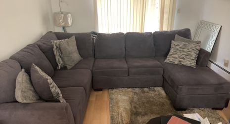 2 Piece Gray Couch 