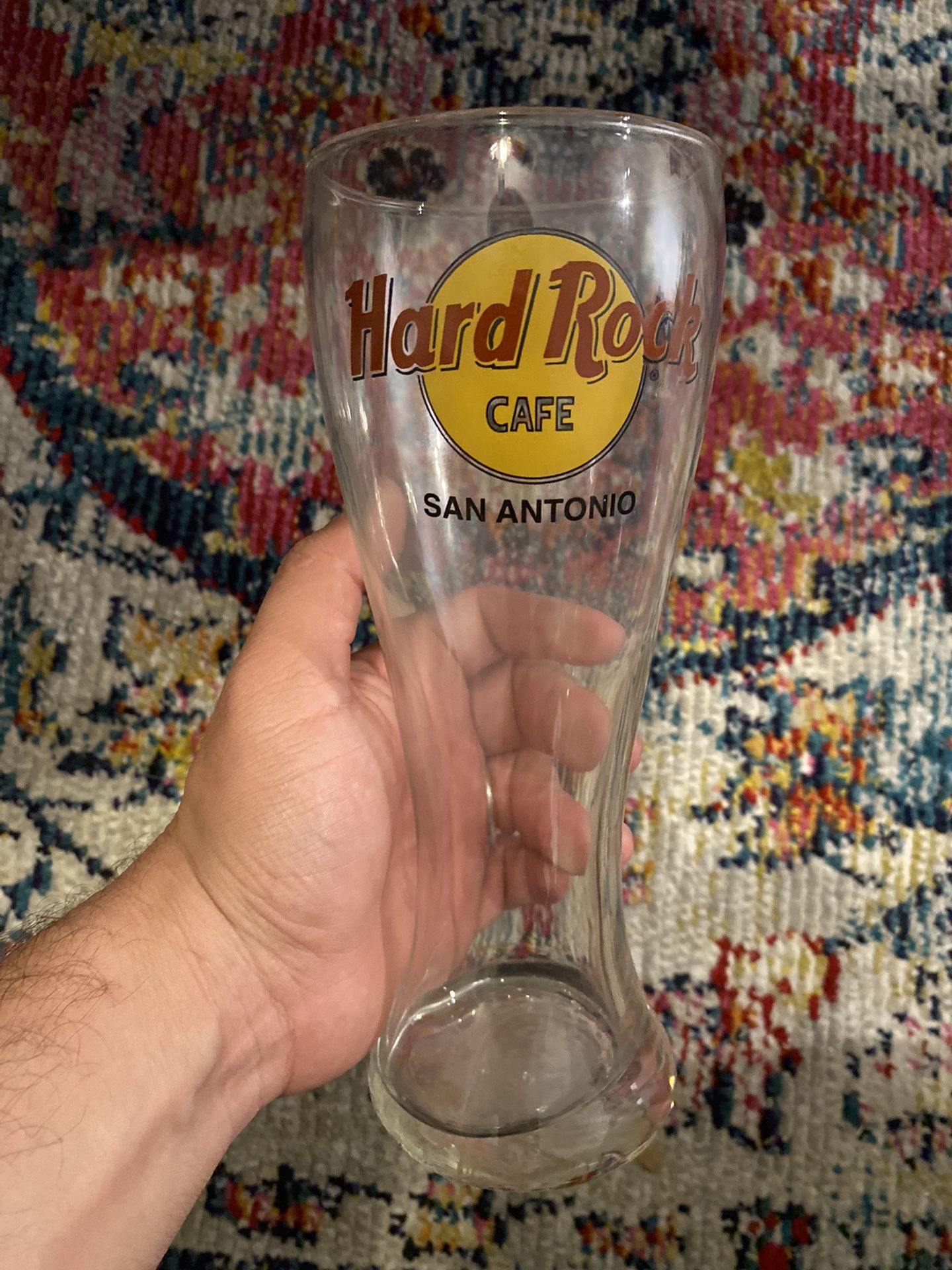 Hard Rock Cafe Beer Glass