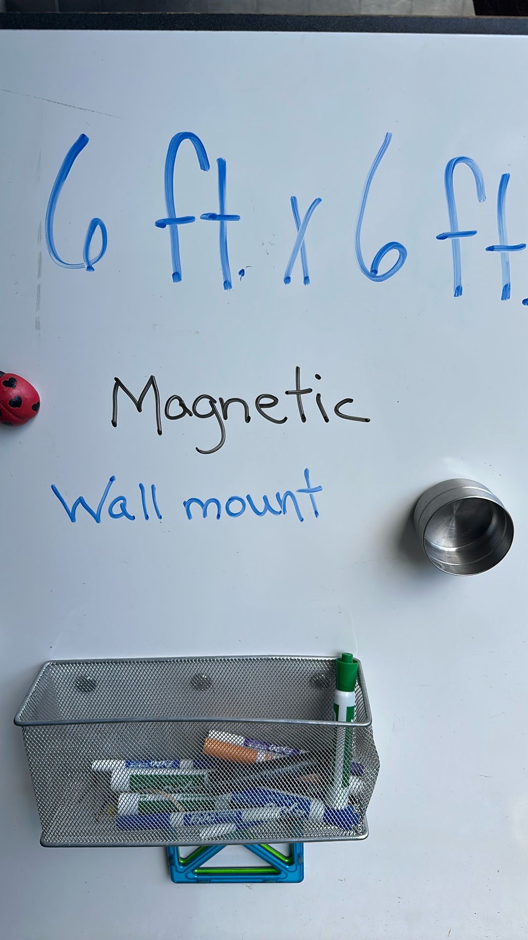 Huge Magnetic Dry Erase White Board