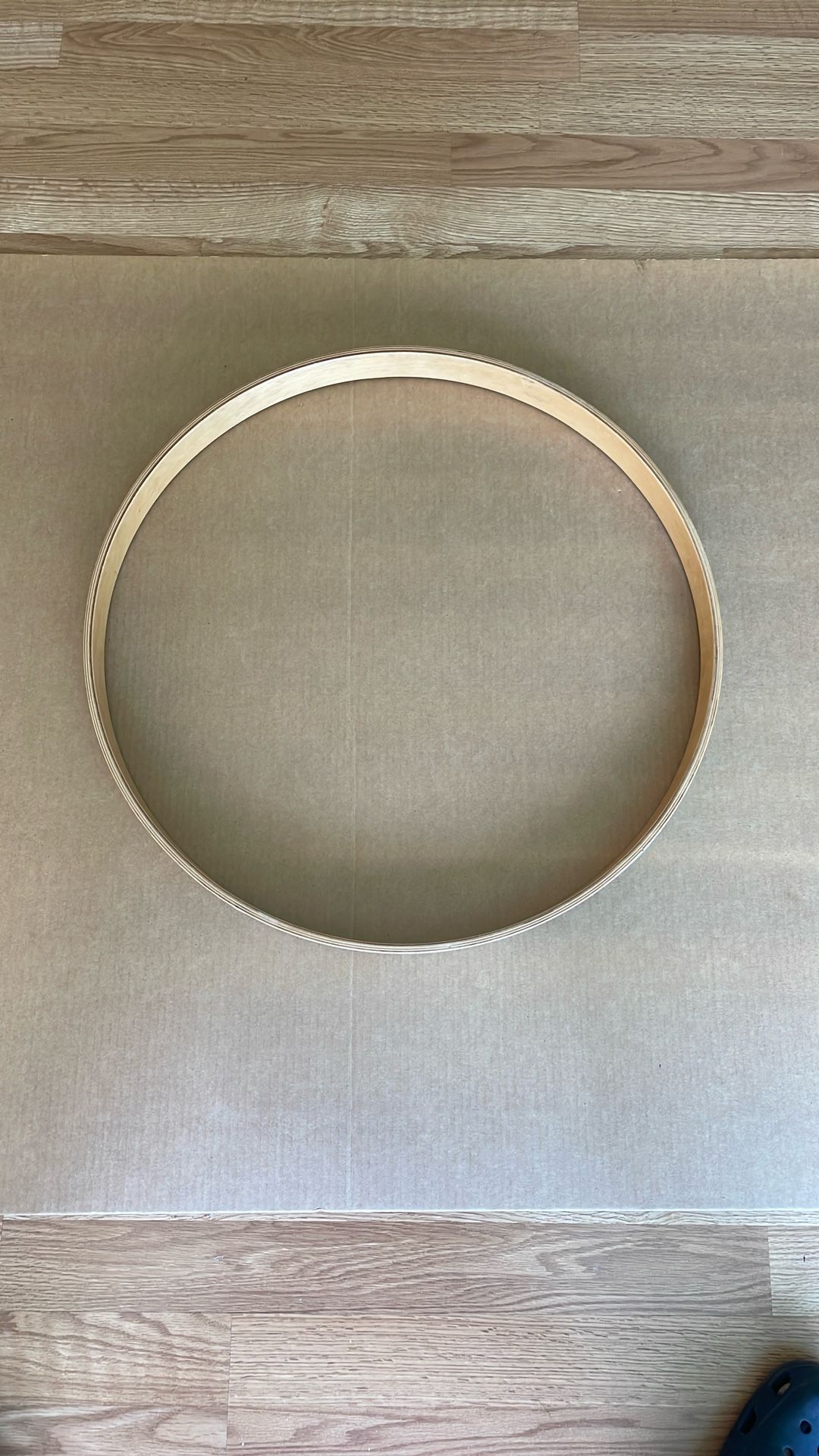 Maple Bass Drum Hoop 22”
