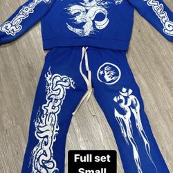 Hellstar Studios Blue Yoga Suit