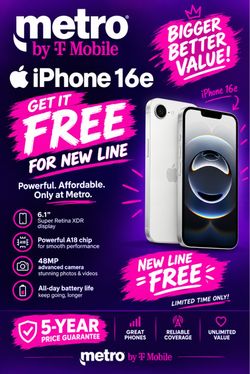 New IPhone 16e