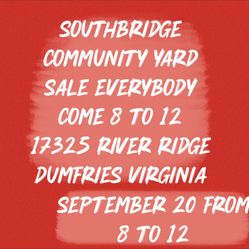 Yard Sale 
