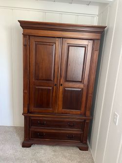 Pottery Barn armoire