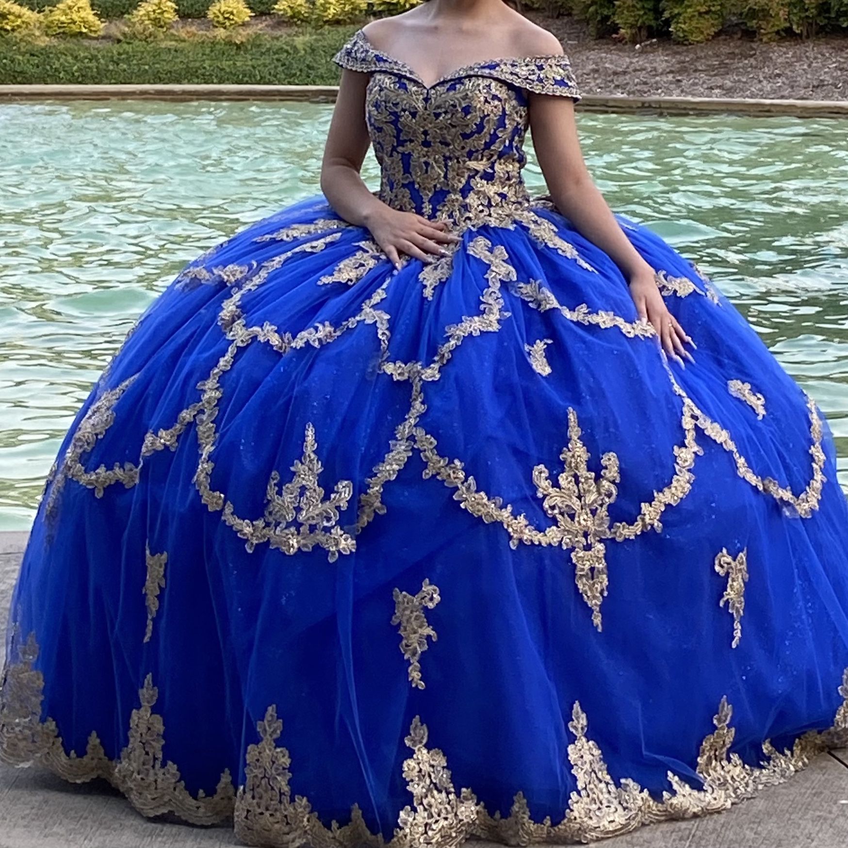 Azul rey quinceanera dresses sales