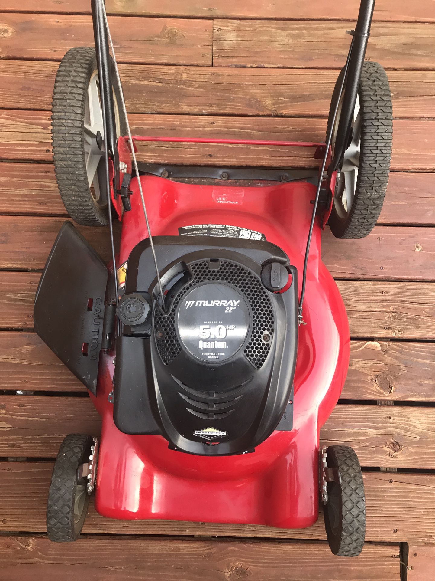 MURRAY LAWN MOWER PUSH 22" SIDE DISCHARGE