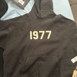 iron grey essentials hoodie