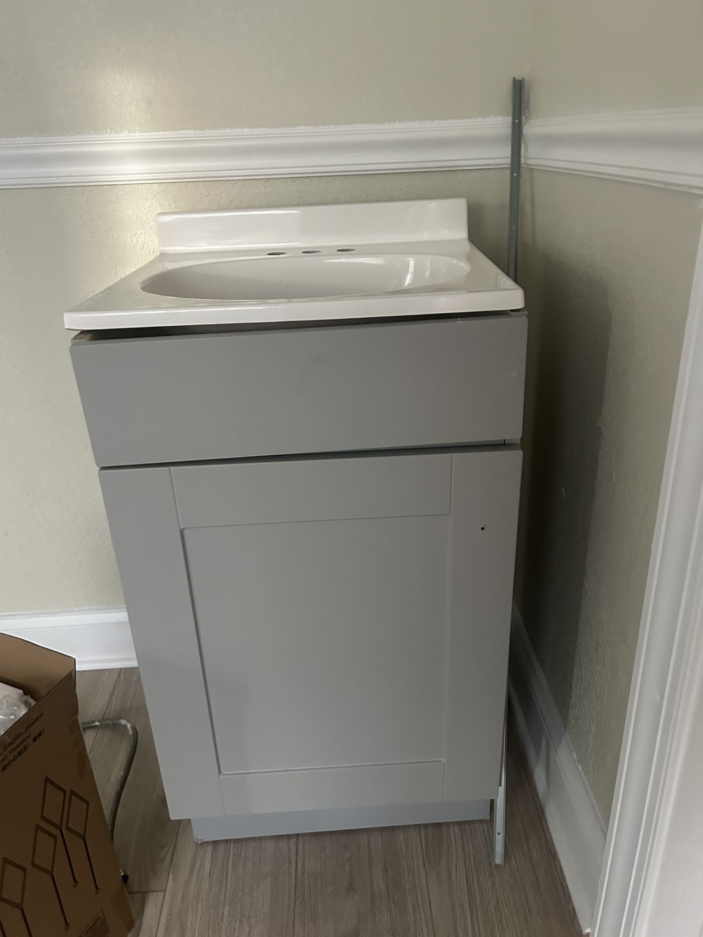 Blue/Grey Bathroom Sink