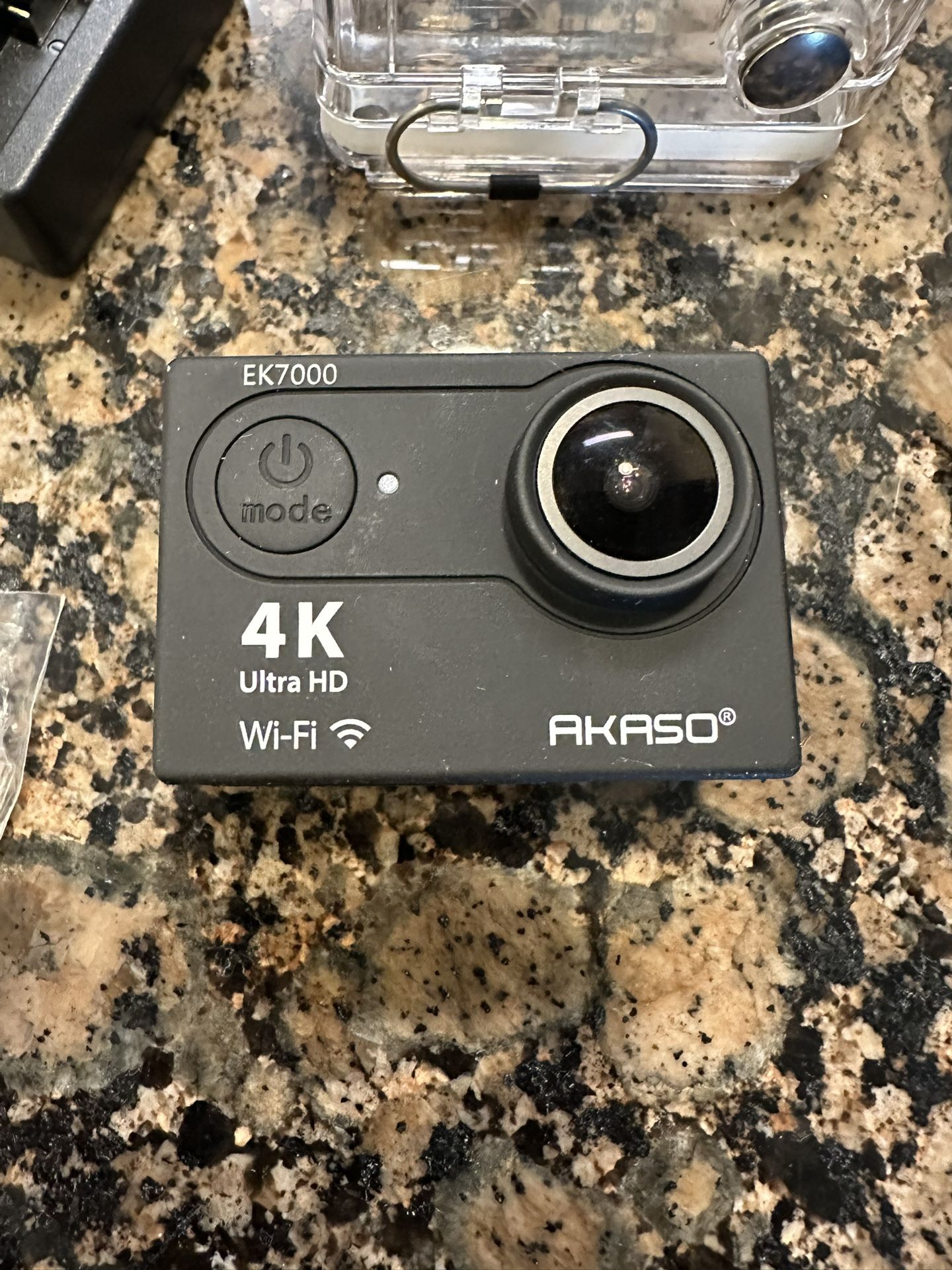 AKASO EK7000 Pro WiFi Sports Action Camera 4k Ultra HD Waterproof Bundle