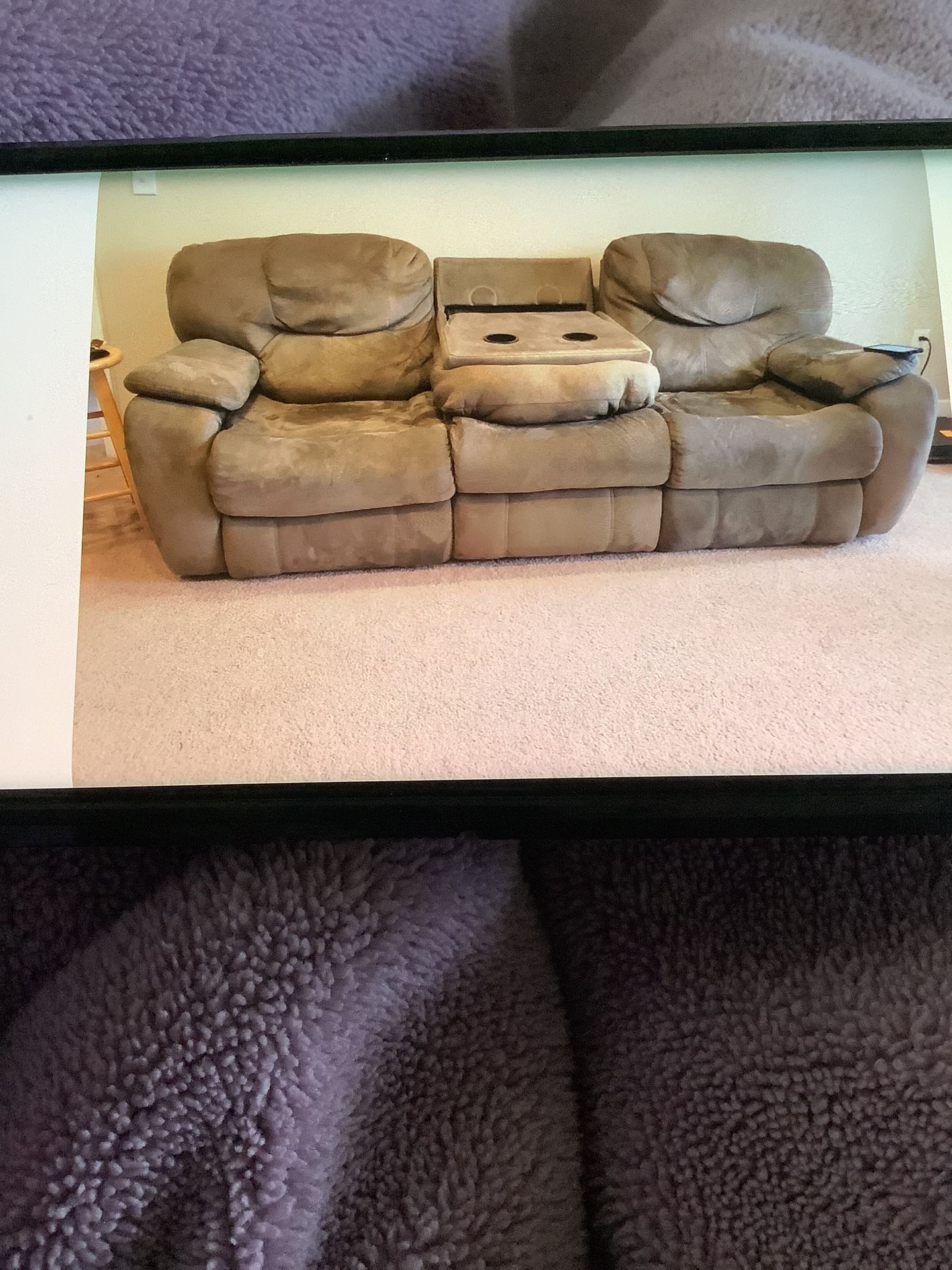 Power Recliner Sofa