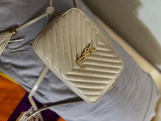 YSL camera bag with tassel
