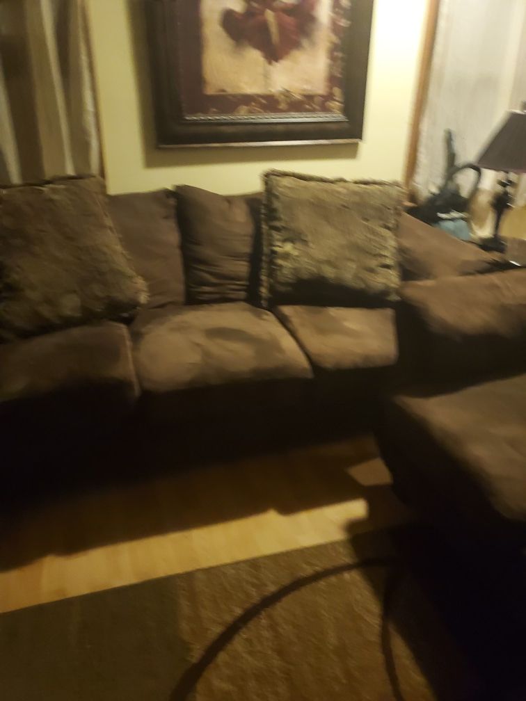Sofa & Loveset $100