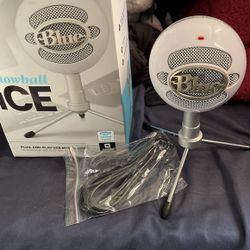 Blue Snowball Microphone!