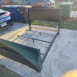Queen Sleigh Bed Frame