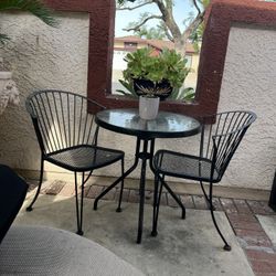 3 PCs Patio Set.  