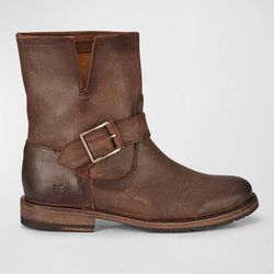 FRYE Natalie Leather Boots