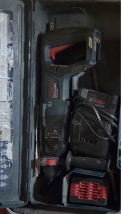 Rotary Hammer Drill with Carrying Case