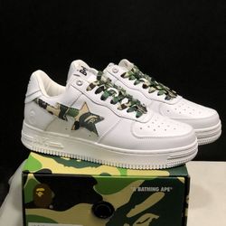 Bape Sta Low-Top Fashion Sneakers