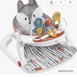 Fisher-Price Peekaboo Fox sit-me-up floor seat