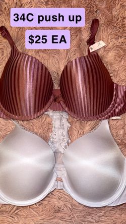 New Victoria secret push up bras 34C