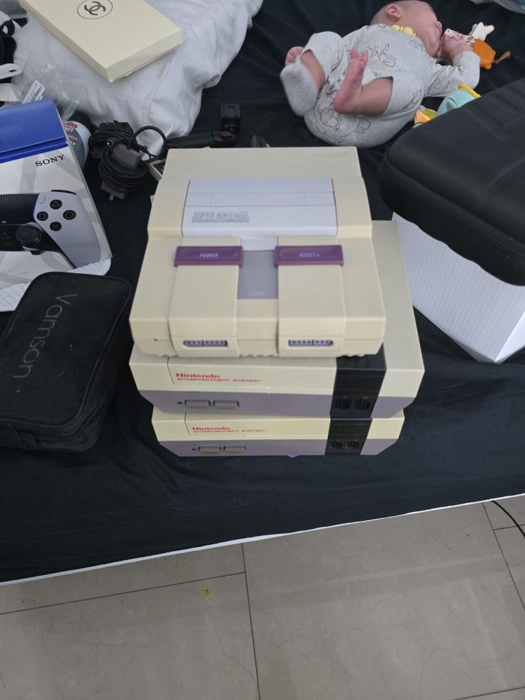 Nintendo and Super Nintendo As Is