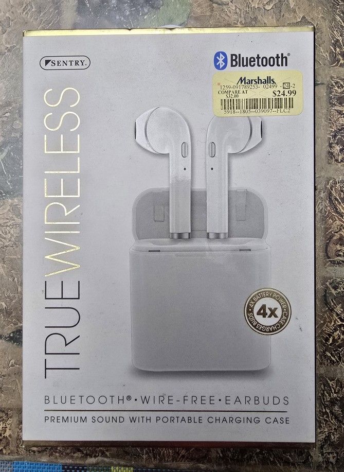 Sentry True Wireless Bluetooth Earbuds (BT989) For Parts
