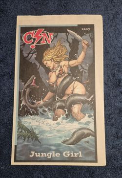 COMIC SHOP NEWS 1107 APR 2007 FRANK CHO JUNGLE GIRL COVER WEEKLY NEWSPRINT VG+