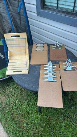 Clip Boards And Stand