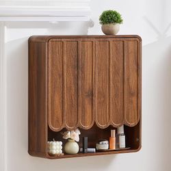 Bathroom Wall Mounted Storage Cabinet, Medicine Cabinet with Adjustable Shelf, Over The Toilet Storage Cabinet for Bathroom, Laundry Room, Kitchen, Li