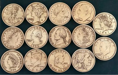 ** US Commemorative Collectable Coin Coasters **