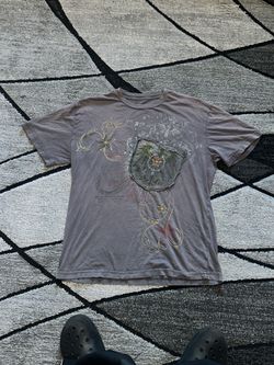 2000 Graphic anchor blue T-shirt