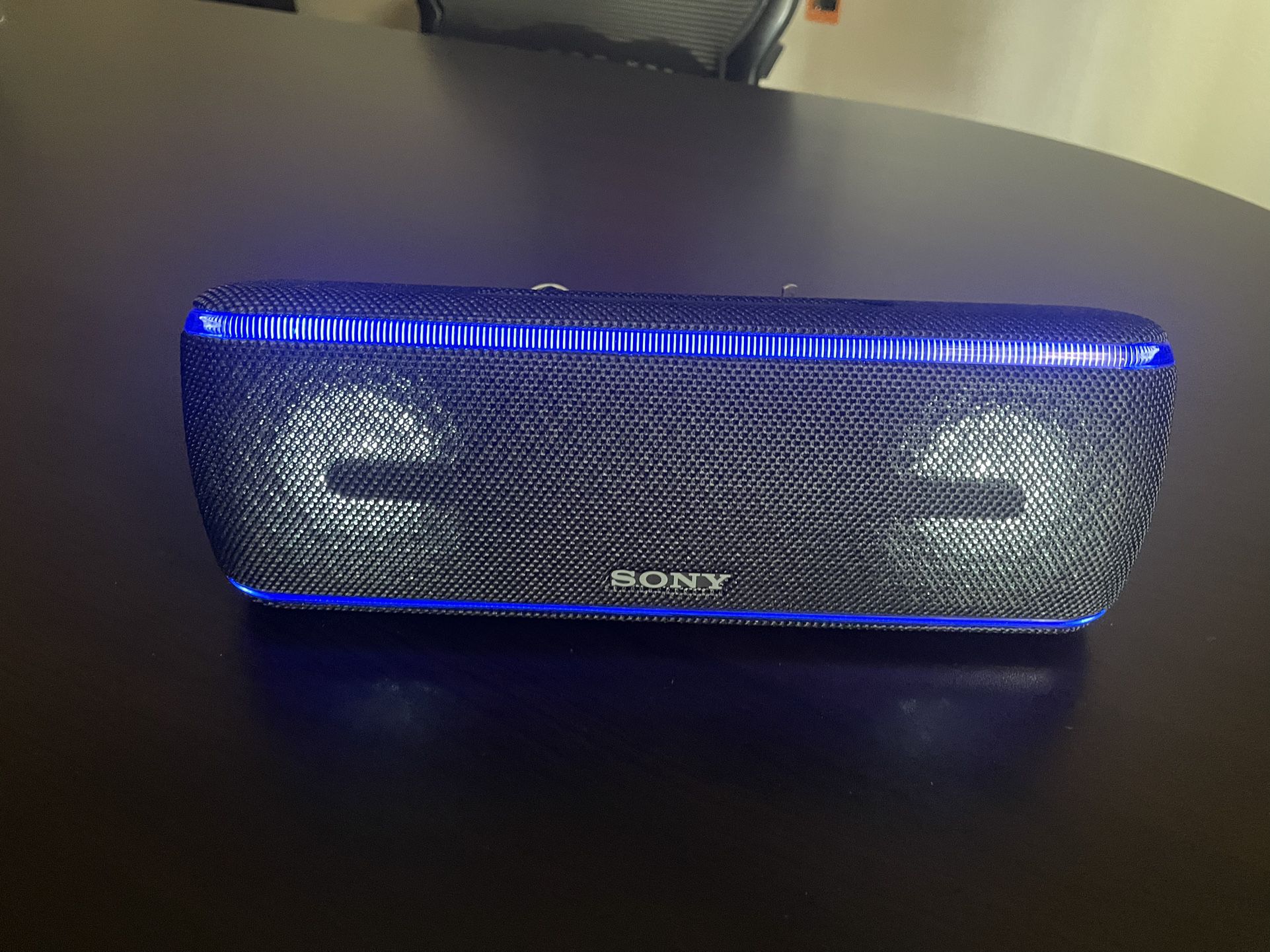 Sony Bluetooth Lights Potable Speaker Xb41 Extra Bass Wireless 