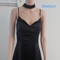 Black Silky Dress