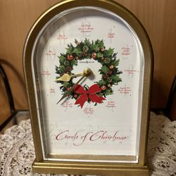 Carols Of Christmas Clock