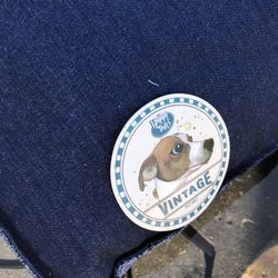 Vintage Denim Pet Bed