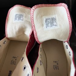 $20 Red Converse High Top