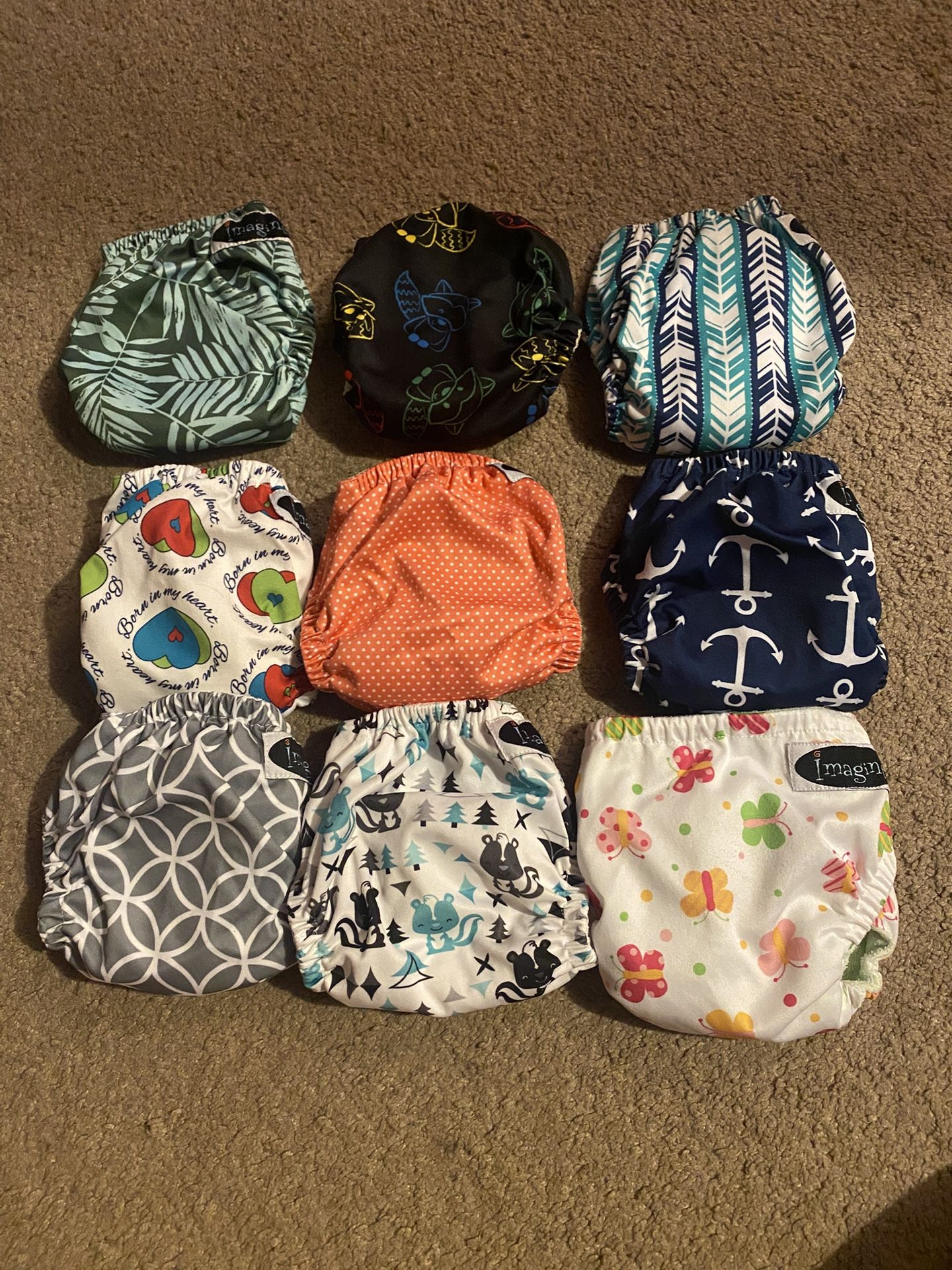 Newborn Imagine Cloth Diapers