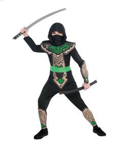 Kids Green Ninja Costume