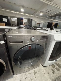 LG TrueSteam Sensor Dry Front-Load Dryer