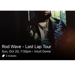Rod Wave Tkts 