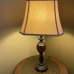 Lamp With Brand New Shade
