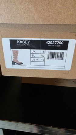 Bronx Kasey Suede Boots Savannah Tan Size 10