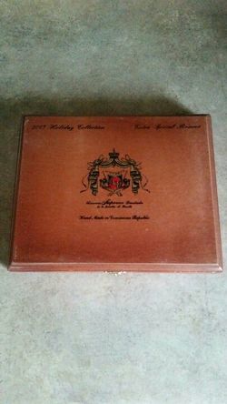 Vintage A. Fuente Wood Cigar Box