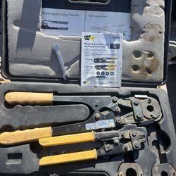 PEX Multi-Head Crimp Tool Kit