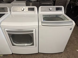 LG Top Load Washer and Dryer Set
