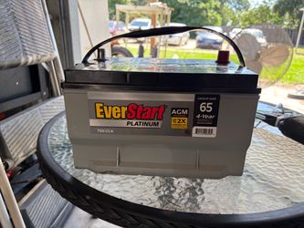 platinum AGM battery New platinum AGM battery