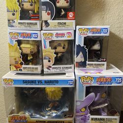 Naruto shippuden x boruto funko pops