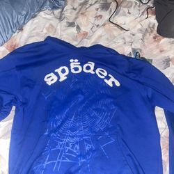 Spider Hoodie Og Blue 