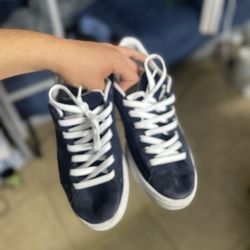 Blue Pumas Suede 